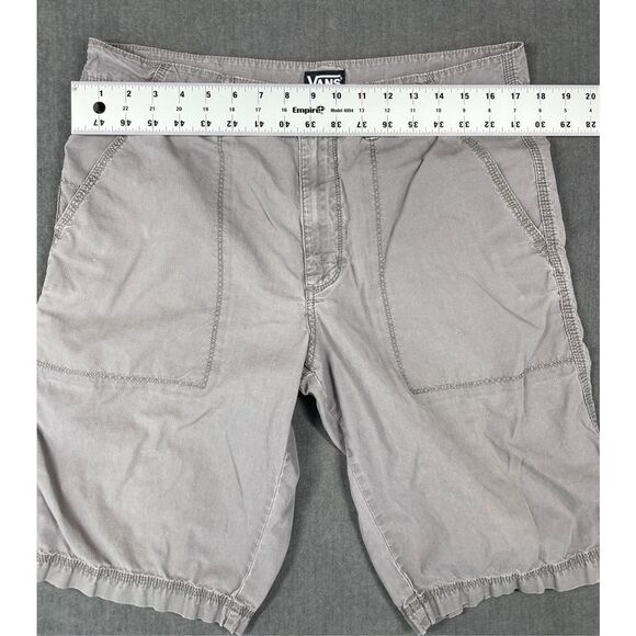 Vans Shorts‎ Mens 32 Gray Casual Outdoor Skater Style Lightweight Summer Y2K - Picture 8 of 13